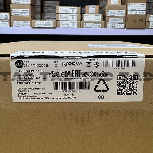 Allen-Bradley 2711P-T10C22D8S PanelView Plus 7 Standard 10 Terminal