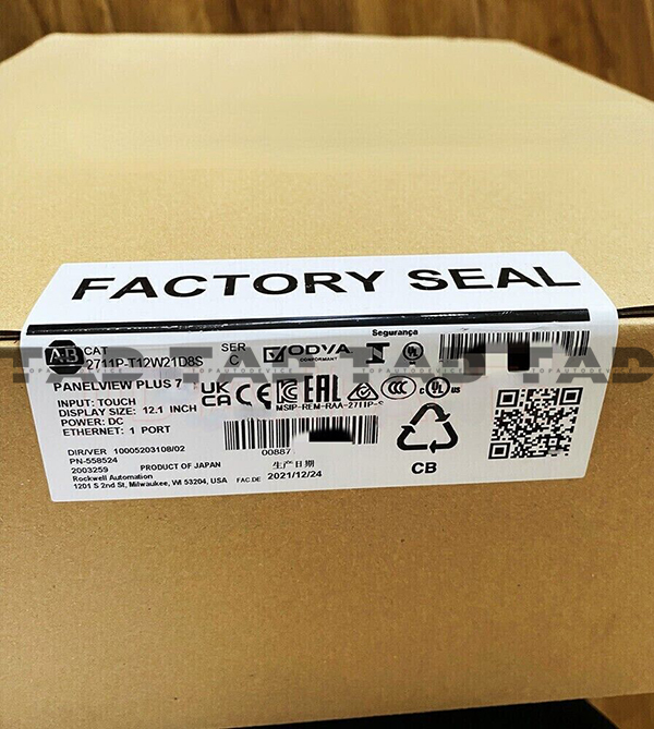 Allen-Bradley 2711P-T12W21D8S PanelView Plus 7 Standard 12 W Terminal