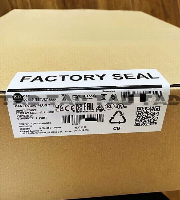 Allen-Bradley 2711P-T12W21D8S PanelView Plus 7 Standard 12 W Terminal