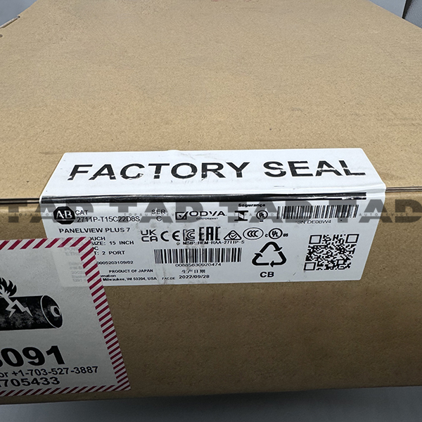 Allen-Bradley 2711P-T15C22D8S PanelView Plus 7 Standard 15 Terminal