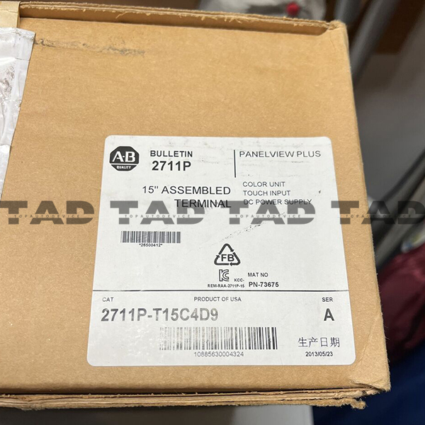 Allen-Bradley 2711P-T15C4D9 PanelView Plus Terminal
