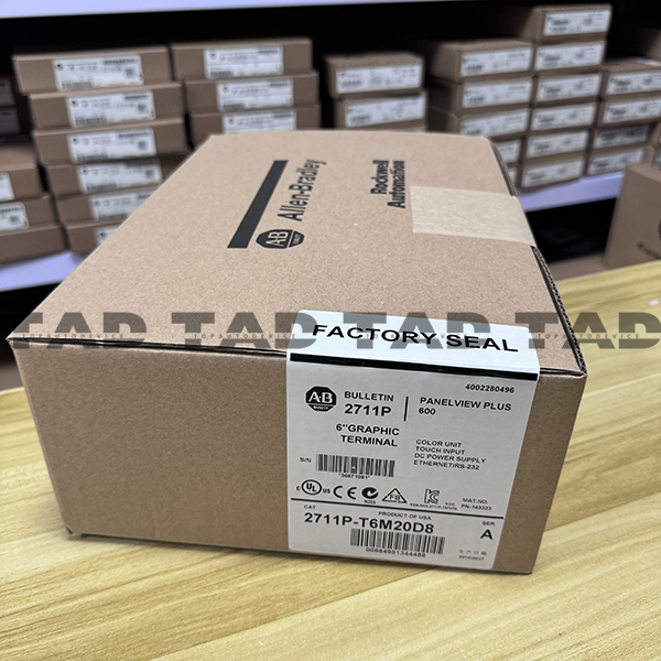 Allen-Bradley 2711p-T6M20D8 PanelView Plus 6 6 Grayscale Touch DC