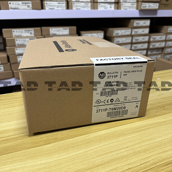 Allen-Bradley 2711p-T6M20D8 PanelView Plus 6 6 Grayscale Touch DC