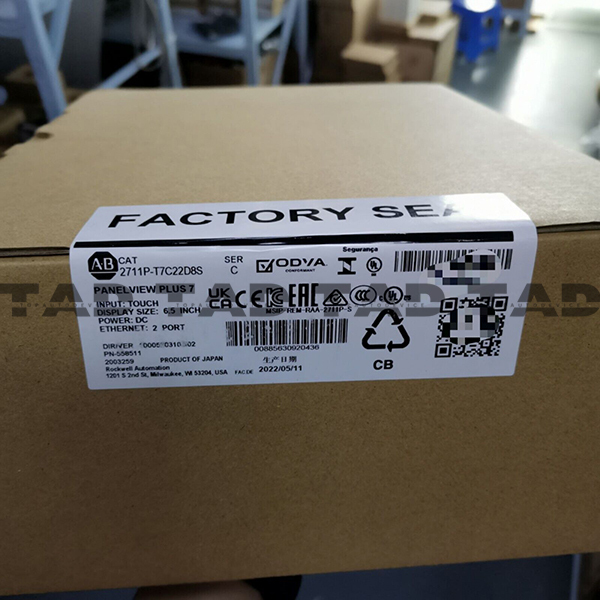 Allen-Bradley 2711P-T7C22D8S PanelView Plus 7 Standard 7 Terminal