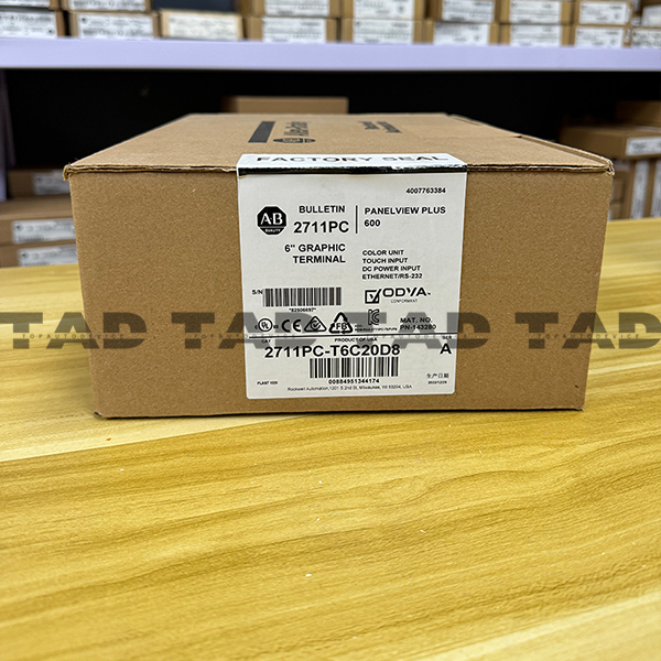 Allen-Bradley 2711PC-T6C20D8 Panel View Plus 6 600 Ethernet RS232