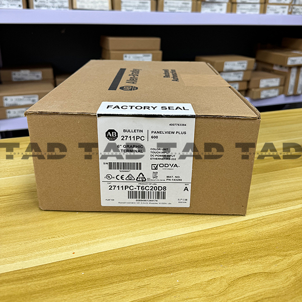 Allen-Bradley 2711PC-T6C20D8 Panel View Plus 6 600 Ethernet RS232