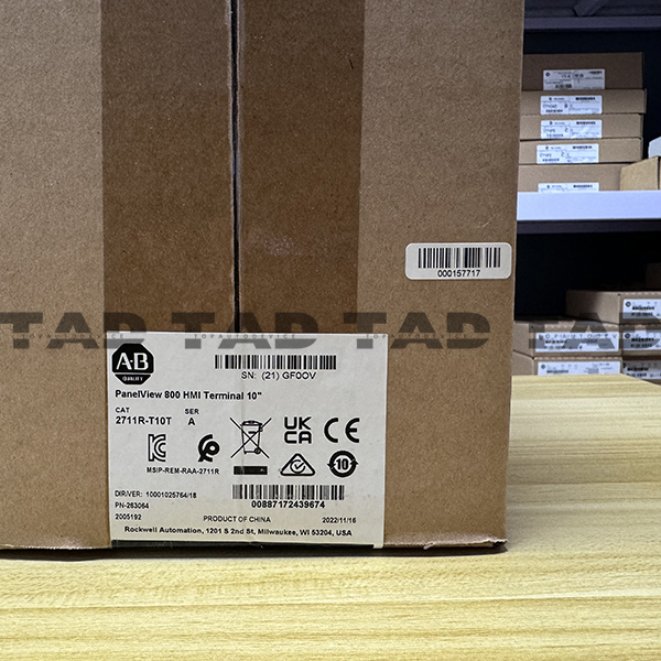 Allen-Bradley 2711R-T10T PANELVIEW 800 10.4-INCH HMI TERMINAL