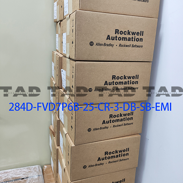 Allen-Bradley 284D-FVD7P6B-25-CR-3-DB-SB-EMI DeviceNet ArmorStart VFD Safety