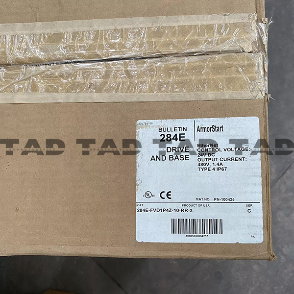 Allen-Bradley 284E-FVD1P4Z-10-RR-3 EtherNet_IP ArmorStart VFD