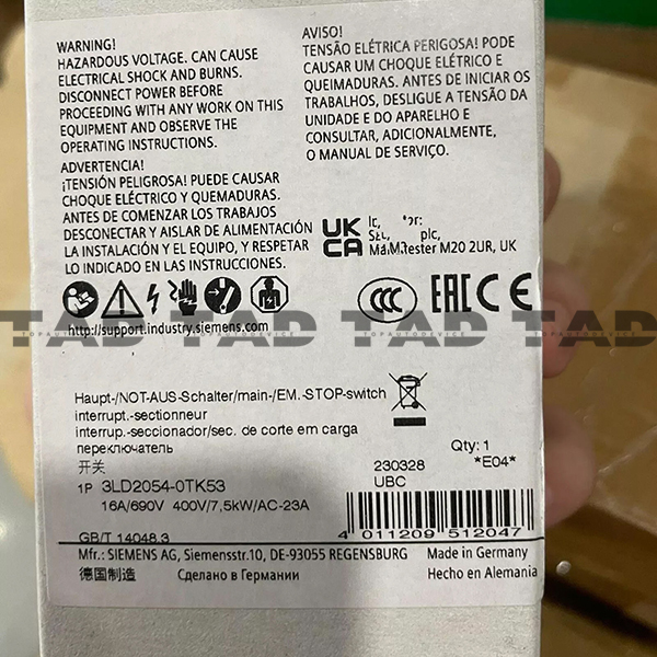 Schneider 3LD2054-0TK53