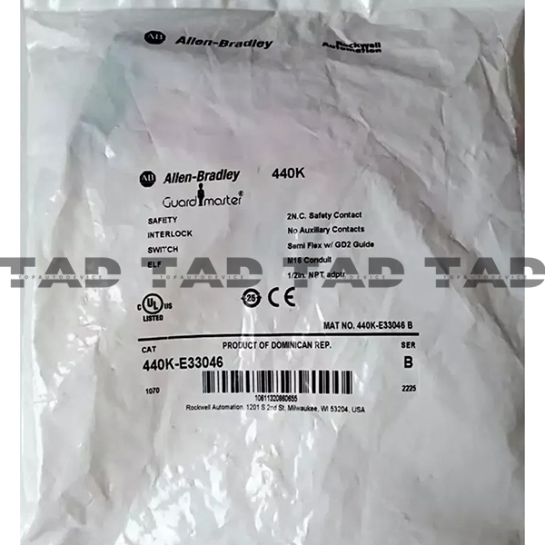 Allen-Bradley 440K-E33046 Guardmaster Elf Tongue Interlock