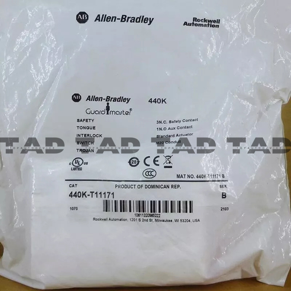 Allen-Bradley 440K-T11171 Guardmaster Trojan 6 Tongue Interlock