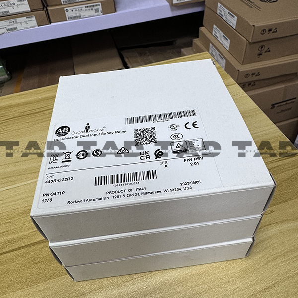 Allen-Bradley 440R-D22R2 Guardmaster Dual Input Safety Relay