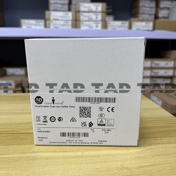 Allen-Bradley 440R-D22R2 Guardmaster Dual Input Safety Relay