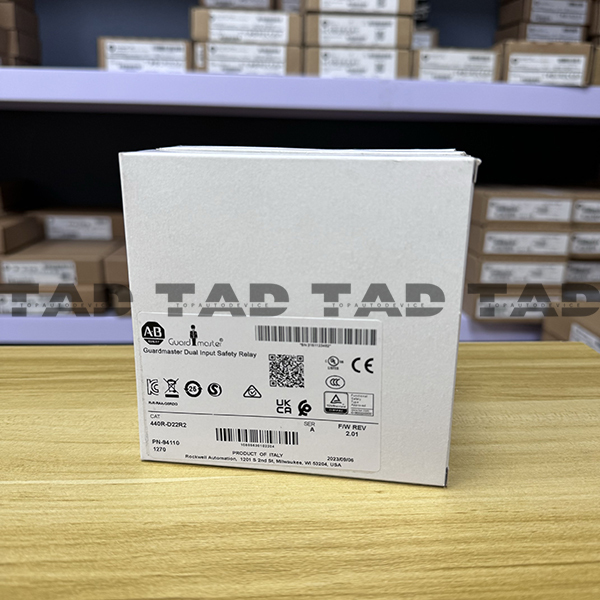 Allen-Bradley 440R-D22R2 Guardmaster Dual Input Safety Relay