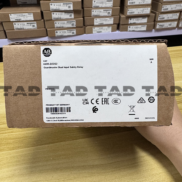 Allen-Bradley 440R-D22S2 Guardmaster Dual Input SS Safety Relay