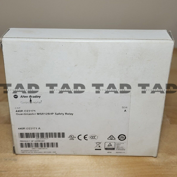 Allen-Bradley 440R-D23171 Guardmaster MSR125HP Safety Relay