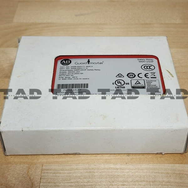 Allen-Bradley 440R-D23171 Guardmaster MSR125HP Safety Relay