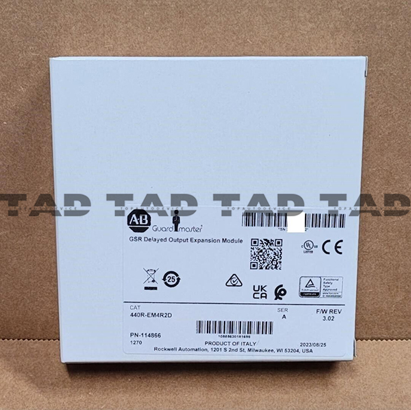 Allen-Bradley 440R-EM4R2D GSR Delayed Output Expansion Module