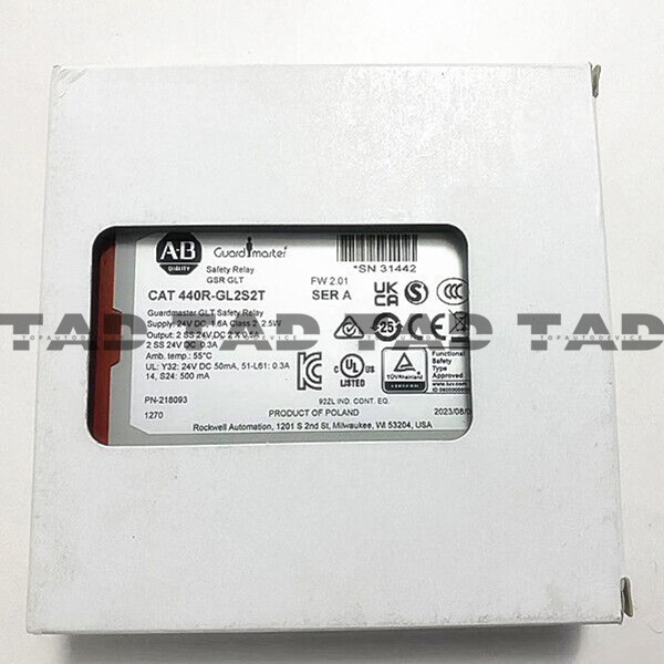 Allen-Bradley 440R-GL2S2T Guardmaster GLT Safety Relay