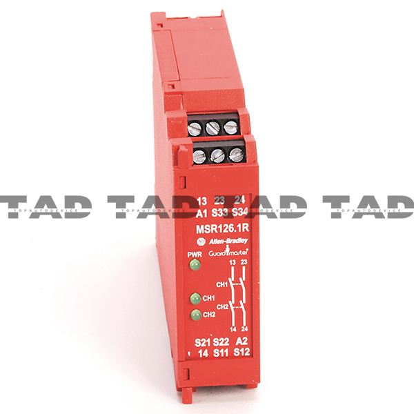 Allen-Bradley 440R-N23120 Guardmaster MSR126.1R Safety Relay