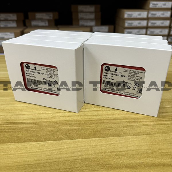 Allen-Bradley 440R-N23132 Guardmaster MSR127TP Safety Relay