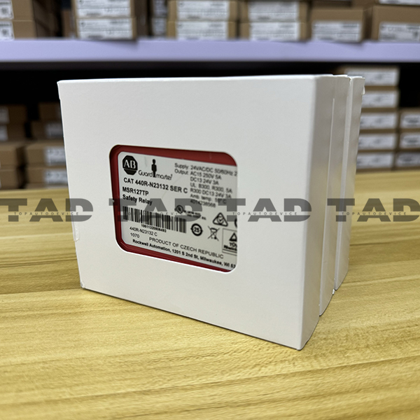 Allen-Bradley 440R-N23132 Guardmaster MSR127TP Safety Relay