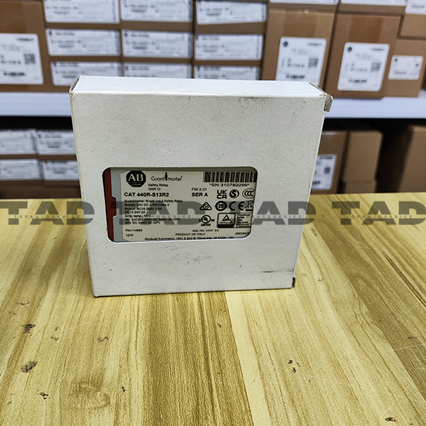 Allen-Bradley 440R-S13R2 Guardmaster Single Input Safety Relay