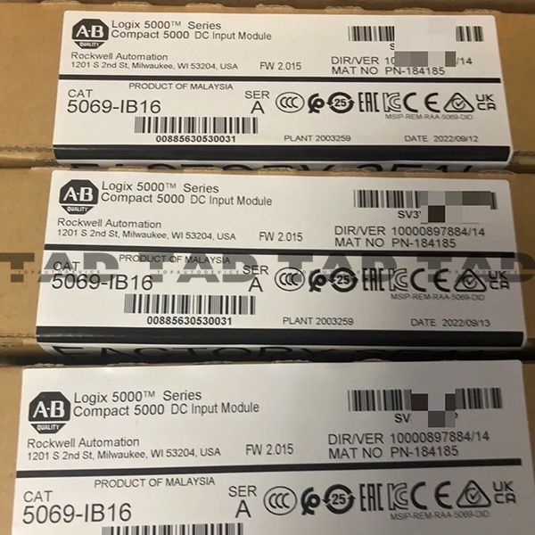 Allen-Bradley 5069-IB16 Compact 5000 DC Input Module