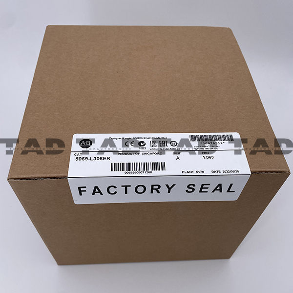 Allen-Bradley 5069-L306ER CompactLogix 600KB Enet Controller