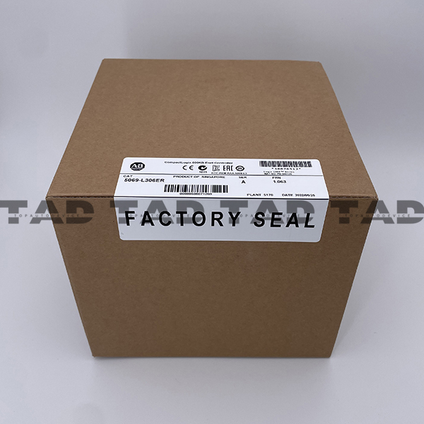 Allen-Bradley 5069-L306ER CompactLogix 600KB Enet Controller