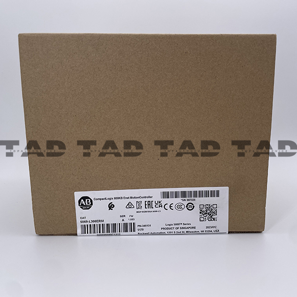 Allen-Bradley 5069-L306ERM CompactLogix 600KB Enet MotionController