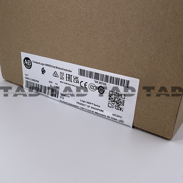 Allen-Bradley 5069-L306ERM CompactLogix 600KB Enet MotionController