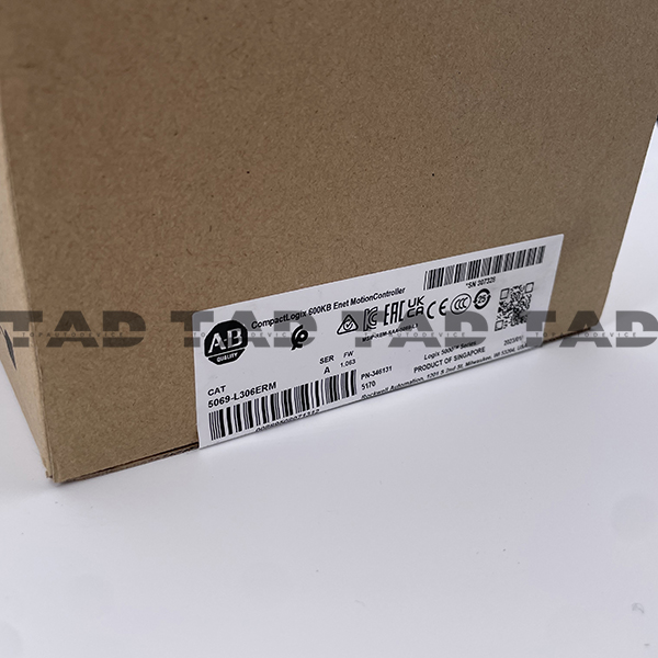 Allen-Bradley 5069-L306ERM CompactLogix 600KB Enet MotionController