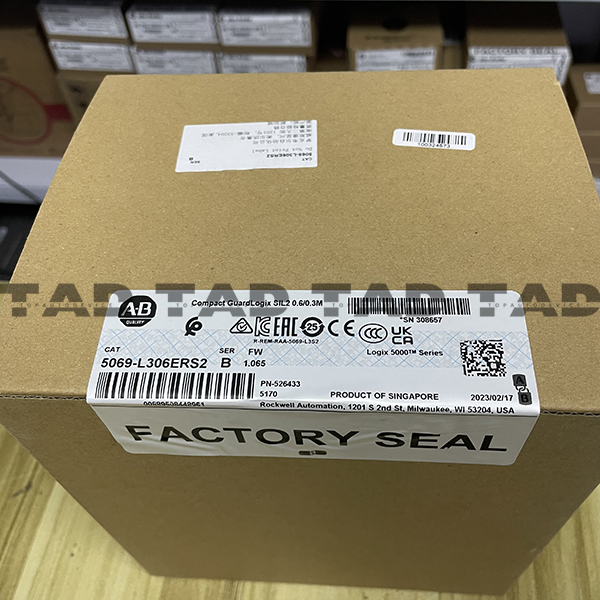 Allen-Bradley 5069-L306ERS2 Compact GuardLogix SIL2 0.6/0.3M