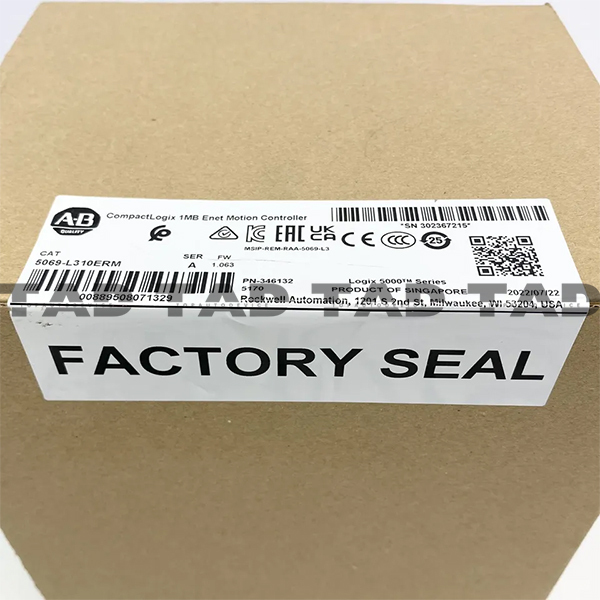 Allen-Bradley 5069-L310ERM CompactLogix 1MB Enet Motion Controller