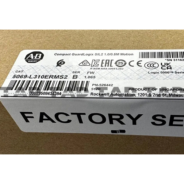 Allen-Bradley 5069-L310ERMS2 Compact GuardLogix SIL2 1.0/0.5M Motion