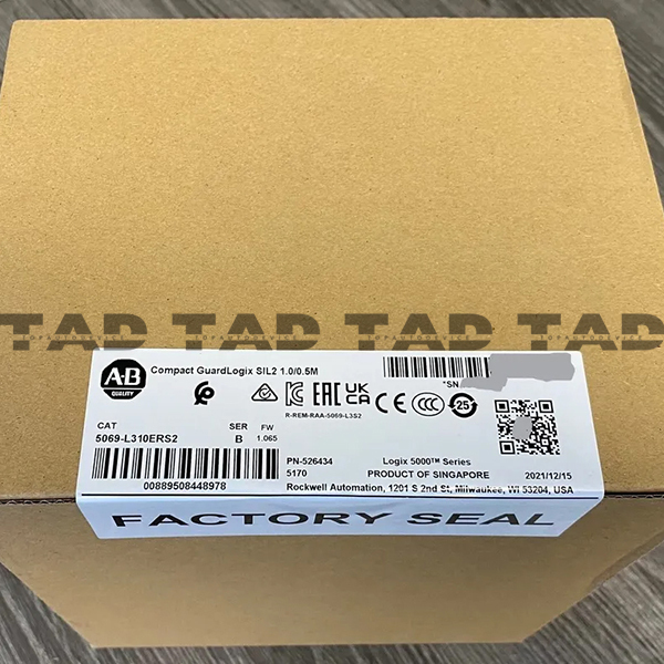 Allen-Bradley 5069-L310ERS2 Compact GuardLogix SIL2 1.0/0.5M