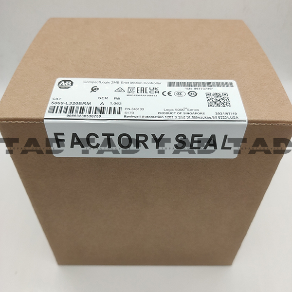 Allen-Bradley 5069-L320ERM CompactLogix 2MB Enet Motion Controller