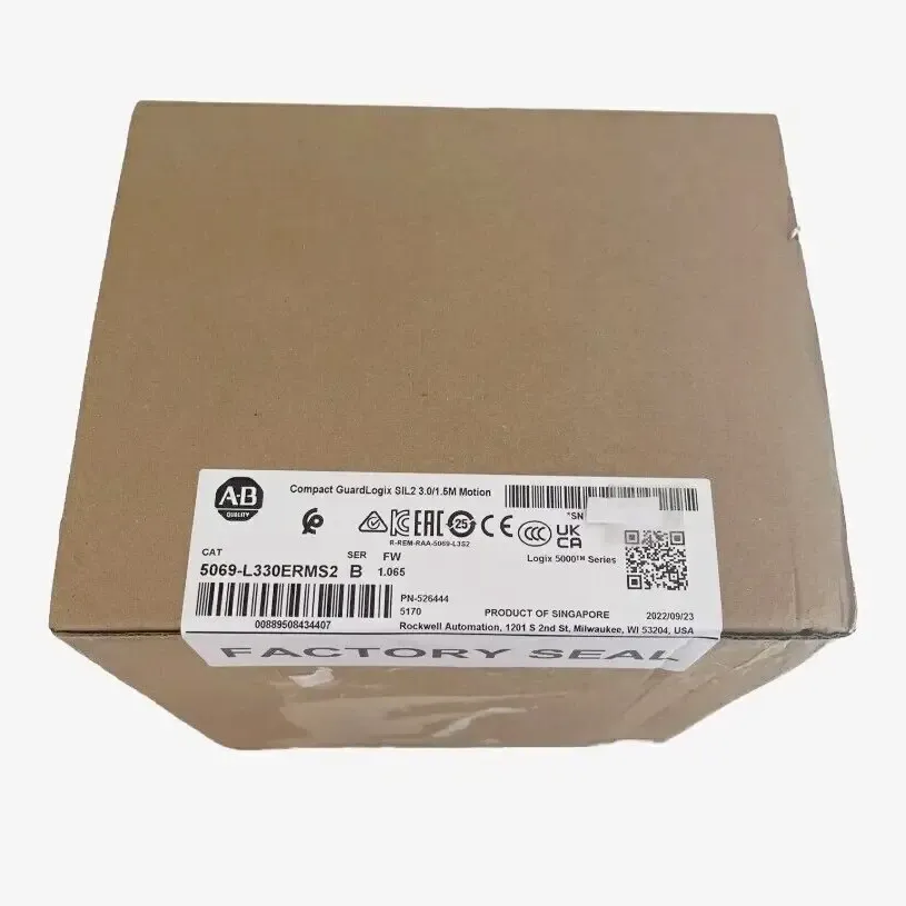 Allen Bradley 5069-L330ERMS2 Compact GuardLogix SIL2 3.0/1.5M Motion