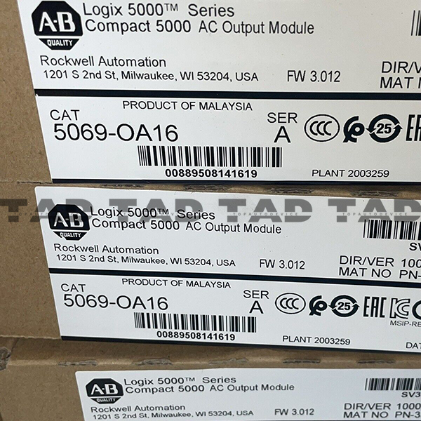 Allen-Bradley 5069-OA16 Compact 5000 AC Output Module