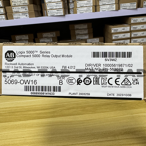 Allen-Bradley 5069-OW16 Compact 5000 Relay Output Module