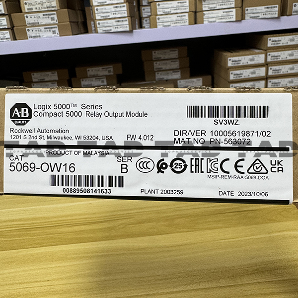 Allen-Bradley 5069-OW16 Compact 5000 Relay Output Module