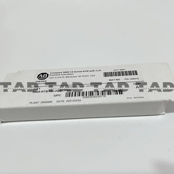 Allen-Bradley 5069-RTB14CJC-SCREW Compact 5000 14 Screw RTB with CJC