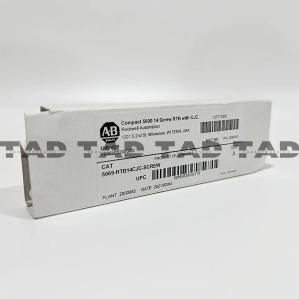 Allen-Bradley 5069-RTB14CJC-SCREW Compact 5000 14 Screw RTB with CJC