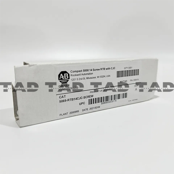 Allen-Bradley 5069-RTB14CJC-SCREW Compact 5000 14 Screw RTB with CJC