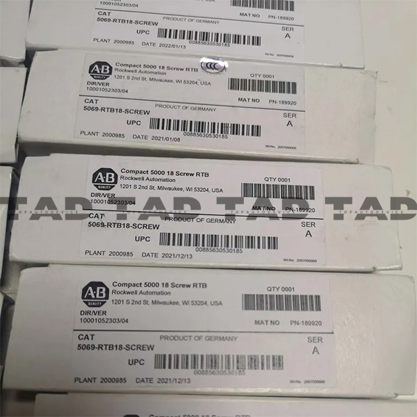 Allen-Bradley 5069-RTB18-SCREW Compact 5000 18 Screw RTB