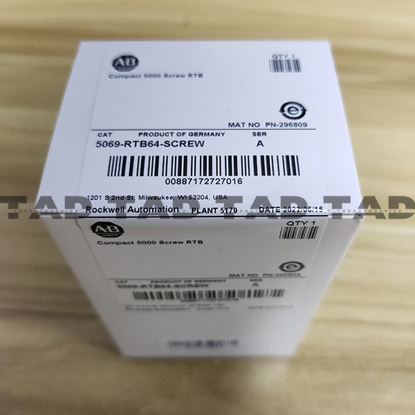 Allen-Bradley 5069-RTB64-SCREW Compact 5000 Screw RTB