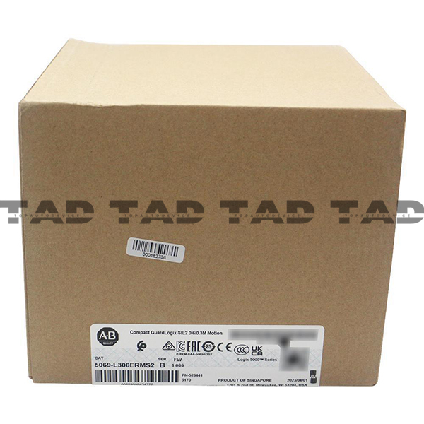 Allen-Bradley 5069-L306ERMS2 Compact GuardLogix SIL2 0.6/0.3M Motion