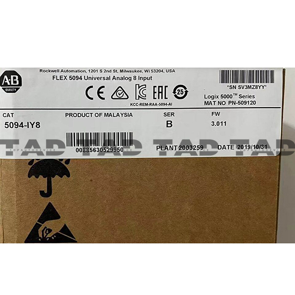 Allen-Bradley 5094-IY8 5094 Universal Analog 8 Input